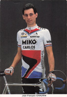 Velo - Cyclisme - Coureur  Cycliste Francais Jean Francois Chaurin - Team Miko Carlos - 1986 - Radsport