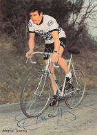 Velo - Cyclisme - Coureur  Cycliste Marcel Tinazzi - 1980 -  Team Peugeot -  Autographe - Cyclisme