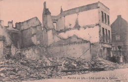 DENDERMONDE - TERMONDE - Les Ruines De Termonde Marché Au Lin, Côté Du Pont De La Dendre - Dendermonde