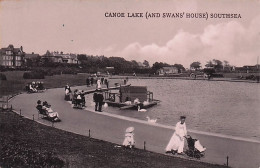 Hampshire - SOUTHSEA - Canoe Lake And Swans'house - Southsea