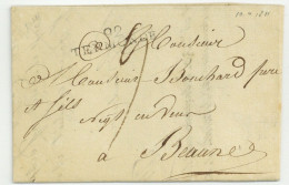 92 TERMONDE Pour Beaune 1811 - 1794-1814 (Période Française)