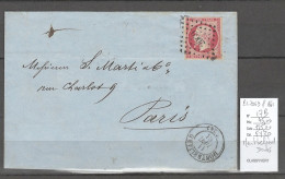 France - Yvert 17B - PC 2069 - Montbeliard - Doubs - 1861 - 1849-1876: Klassik