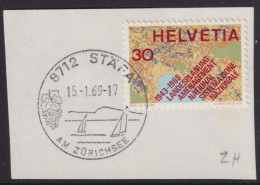 Werbedatumstempel K149a  "Stäfa Am Zürichsee"        1969 - Marcophilie