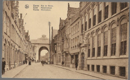 CPA CARTE POSTALE BELGIQUE  YPRES RUE DE MENIN 1931 - Autres & Non Classés