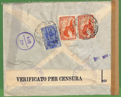 Ad0973 - GREECE - Postal History - COVER To GERMANY 1943 - Double CENSURE! - Briefe U. Dokumente