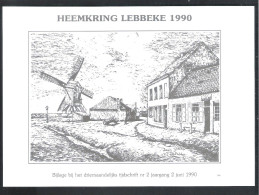 LEBBEKE -  HEEMKRING LEBBEKE 1990  (2 Scans) (OD 114) - Sammlungen