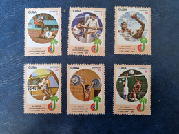 CUBA  NEUF   1982      JUEGOS  CENTROAMERICANOS  // PARFAIT  ETAT  //  1er  CHOIX - Unused Stamps