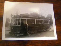 Photographie - Erstein (67) -Tramway  - Remorque N° 524 - Gare -1951 - SUP (HY 81) - Autres & Non Classés