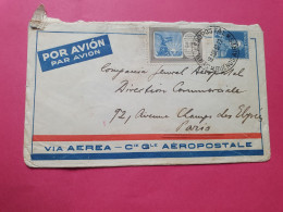 Argentine - Enveloppe De Buenos Aires Pour Paris En 1930 Par Avion - Réf 3615 - Lettres & Documents