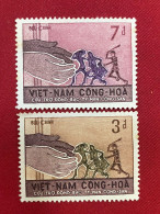 Stamps Vietnam South (Réfugiés Du CommunSte- 20/7/1966) -GOOD Stamps- 1 Set/2pcs - Viêt-Nam