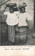 MIKICP5-032- SIERRA LEONE NATIVE FRUIT SELLERS FREETOWN - Sierra Leona