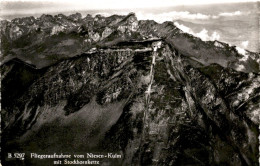 Fliegeraufnahme Vom Niesen-Kulm Mit Stockhornkette (5297) - Wimmis