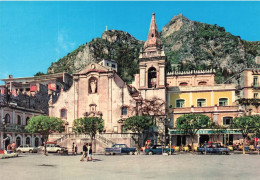 ITALIE - Taormina - Piazza IX Aprile - Places Emblématique - Façade - Sicilia Folklore - Carte Postale - Autres & Non Classés