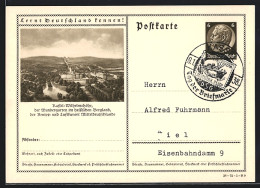 AK Kassel-Wilhelmshöhe, Panorama, Ganzsache Lernt Deutschland Kennen  - Postcards