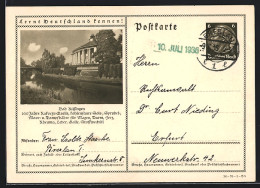 AK Bad Kissingen, Kureinrichtungen, Ganzsache Lernt Deutschland Kennen  - Cartes Postales