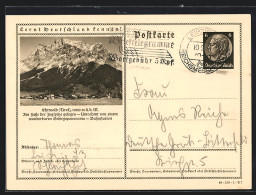 AK Ehrwald /Tirol, Ortsansicht Gegen Das Gebirge, Ganzsache Lernt Deutschland Kennen  - Postcards