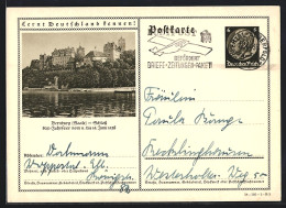 AK Bernburg /Saale, 800 Jahrfeier 1938, Schloss, Ganzsache Lernt Deutschland Kennen  - Postcards