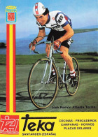 Vélo - Cyclisme - Coureur Cycliste José Ramon Albelda Tormo - Team Teka - 1987 - Cyclisme