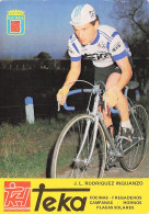 Vélo - Cyclisme - Coureur Cycliste J.L Rodriguez Inguanzo - Team Teka - 1981 - Radsport