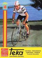 Vélo - Cyclisme - Coureur Cycliste  Mariano Sanchez Martinez - Team Teka - 1982 - Cyclisme