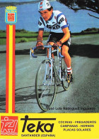 Vélo - Cyclisme - Coureur Cycliste  José Luis Rodriguez Inguanzo - Team Teka - 1982 - Cyclisme