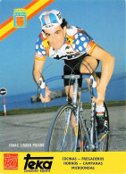 Vélo - Cyclisme - Coureur Cycliste  Isaac Lisaso Picado - Team Teka - 1987 - Radsport