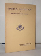 Spiritual Instruction Of Bhagavan Sri Ramana Maharshi - Esoterik