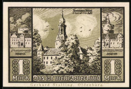 Notgeld Jever, 1 Mark, Jeversches Schloss Und Wappen  - [11] Lokale Uitgaven
