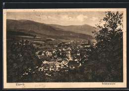 AK Elzach, Totalansicht Aus Der Vogelschau  - Elzach