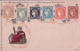 France, Les 1er Timbres De La République Française, Litho (927) - Timbres (représentations)