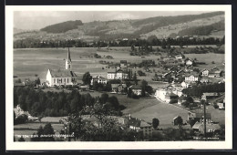 AK Egg /Bregenzer Wald, Ortsansicht Mit Feldern Und Hängen  - Andere & Zonder Classificatie