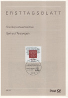 Germany Deutschland 1997-43 Gerhard Tersteegen, German Lay Preacher And Writer, Canceled In Bonn - 1991-2000