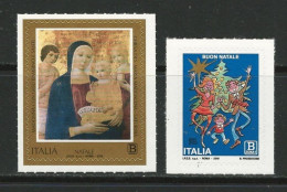 2018 ITALIA ֍ NATALE ֍ "Madonna Con Gesù Bambino E Santi" + “Natale In Famiglia” ● - 2011-20: Nieuw/plakker