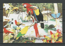 St Tome E Principe 1993 Birds S/S  Y.T. BF 141 (0) - Sao Tome Et Principe