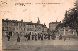 43 - SAINT DIDIER LA SEAUVE / LE PRE DE LA FOIRE ET LA CROIX DE MISSION - Autres & Non Classés