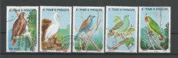 St Tome E Principe 1993 Birds  Y.T. 1157/1161 (0) - Sao Tome Et Principe
