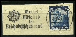 ● GERMANIA  3° REICH 1935 ֍ SARRE ● N.  527 ● Usato Con Annullo Propaganda Completo ️● Cat. ? € ️● Lotto N. 4177 ️● - Used Stamps