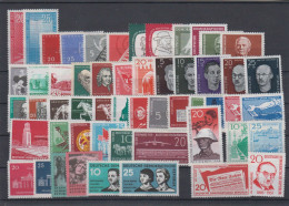 DDR Jahrgang 1958  **kpl.ohne Block15 - Unused Stamps