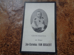 Doodsprentje/Bidprentje  Jan-Cornelus VAN BOGAERT   Chatelineau 1908-1910 (Zn Jozef & Virginie JOOS) - Religion & Esotérisme