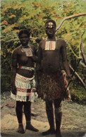 MIKICP5-038- AFRIQUE DU SUD ZULU MARRIED COUPLE SEINS NUS - South Africa