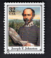 276075855 1995 SCOTT 2975m (XX) POSTFRIS MINT NEVER HINGED - CIVIL WAR - JOSEPH E JOHNSTON - Unused Stamps