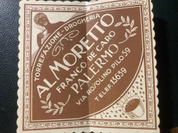 Palermo Sotto Tazza Da Thè Torrefazione Drogheria Al Moretto - Beer Mats