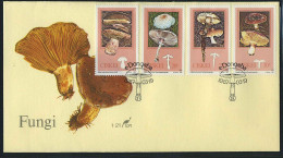 Ciskei  110 à 113 -145 à 148 S. Env. 1er Jour - Champignons (4 P37) - Paddestoelen