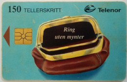 Norway 150 Unit Chip Card - Brun Pung  ( N-83 8/96 ) - Norway