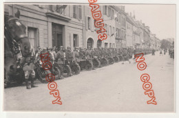 Remise Décoration Militaire Motocycliste Moto Ancienne Beau Format Années 30 Ensemble 3 Photos - War, Military