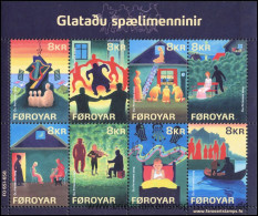 Färöer 2009, Mi. 659-66 KB ** - Faroe Islands