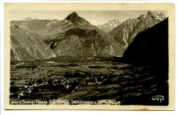 CPA 9 X 14   Isère   BOURG D'OISANS  Pied Montet, Lauranoure Et Mgne Du Vallon - Bourg-d'Oisans