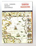 SABENA MAGAZINE - NEDERLANDS - NR 102 - JANUARI 1971 - U.S.A. - CANADA - MEXICO - GUATEMALA  (OD 277 L) - Dépliants Touristiques