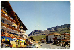 CPSM Dentelée 10.5 X 15 Isère ALPE-D'HUEZ (1850m) La 2ème Plate-forme Et Les Grandes Rousses   Hôtel  Alp' Azur    * - Other & Unclassified