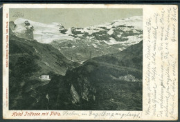 11073 HOTEL TRUBSEE Mit Titlis – Voyagée En 1904 – Timbre Poste Russikon - Other & Unclassified